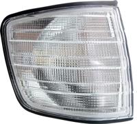 Set Frontknipperlichten passend voor Mercedes-Benz W126 Coupe 1980-1991 - Wit DLMEF03W