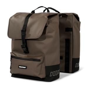 Urbanproof cargo dubbele fietstas 38 liter bruin