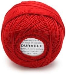 Durable Borduur- en haakkatoen 1025 Red