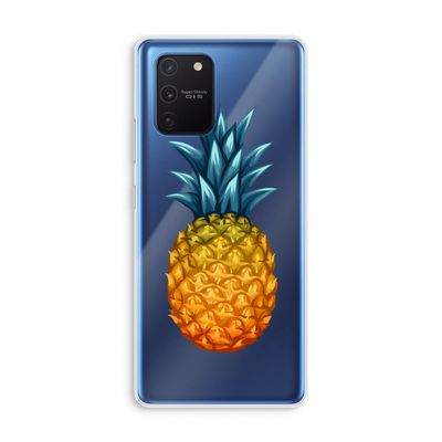 Grote ananas: Samsung Galaxy Note 10 Lite Transparant Hoesje