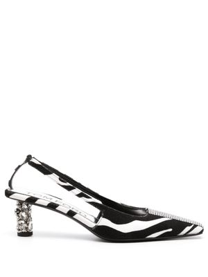 TOM FORD escarpins à bride arrière 70 mm - Noir