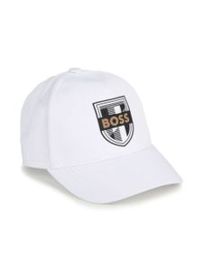 BOSS Kidswear casquette à logo imprimé - Blanc