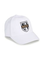 BOSS Kidswear casquette à logo imprimé - Blanc