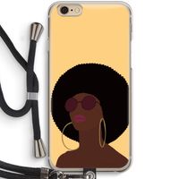 Golden hour: iPhone 6 / 6S Transparant Hoesje met koord