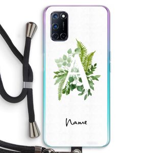 Green Brush: Oppo A72 Transparant Hoesje met koord