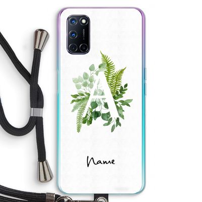 Green Brush: Oppo A72 Transparant Hoesje met koord