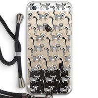 Makis: iPhone 5 / 5S / SE Transparant Hoesje met koord