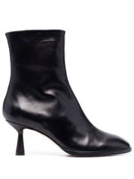 Aeyde bottines à bout rond 65 mm - Noir
