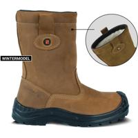 Safeet Lucca Werklaars Gevoerd S3 | Bruin | Maat 46 - 8719388022352
