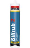 Soudal Silirub 2 | Siliconenkit | Bruin | 300 ml - 102389