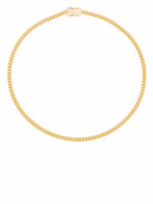 Tom Wood collier en maille gourmette - Or