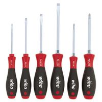 SoftFinish sleufkop Phillips-schroevendraaierset, 6-delig 308 HK6 6-delig 21248 Wiha - thumbnail