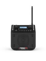 PerfectPro DABPRO Bouwradio DAB+, VHF (FM) AUX, Bluetooth Stofvast, Spatwaterbestendig, Stofdicht Zwart - thumbnail