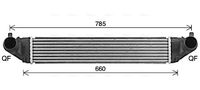 Intercooler, inlaatluchtkoeler OL4713