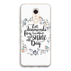 Diamonds: Xiaomi Redmi 5 Transparant Hoesje