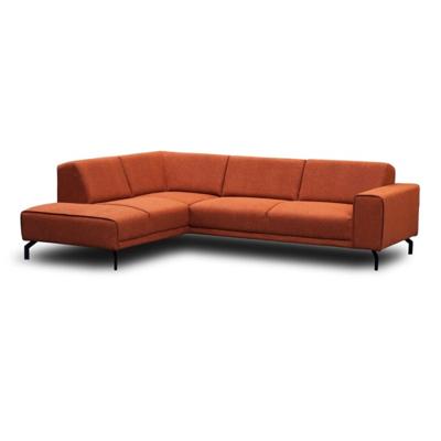Haluta Hoekbank Leeuwarden - 275 x 210 x 81 cm - Terracotta - Links
