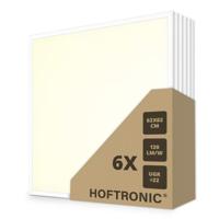 6x LED Paneel - 62 x 62 cm - 36 Watt - 4320lm (120lm/W) - 3000K warm wit - Flikkervrij - UGR22 - 50.000 branduren - Incl. Philips Certa Drive driver