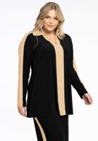 Yoek Tuniek Contrast Lines | Zwart | Maat 54/56
