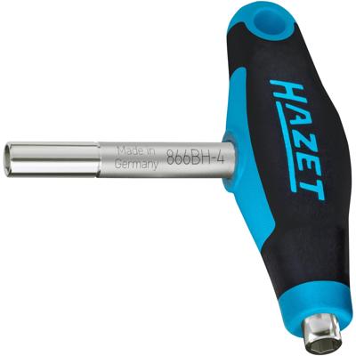 HAZET Double bit holder 1/4" t-grip 866bh-4