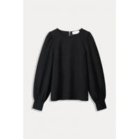 Pom Amsterdam - Zwart | Dames | Blouse | Zwart | 42 | regular | Kamst mode