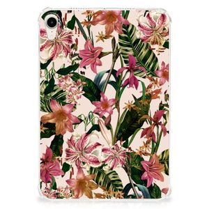 Apple iPad mini 6 (2021) Siliconen Hoesje Flowers