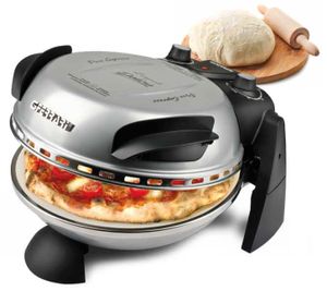 G3 Ferrari Delizia pizzamaker en -oven 1 pizza('s) 1200 W Zwart, Zilver