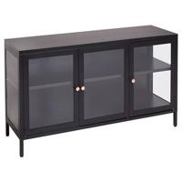 Beliani - NEWPORT - Sideboard - Zwart - Staal - thumbnail