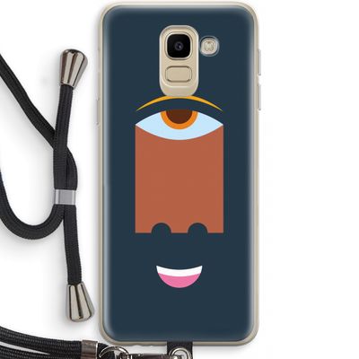Mono M: Samsung Galaxy J6 (2018) Transparant Hoesje met koord