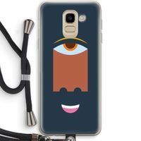 Mono M: Samsung Galaxy J6 (2018) Transparant Hoesje met koord