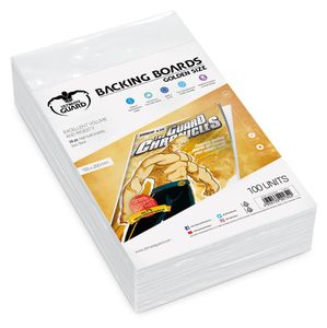 Ultimate Guard Comic Backing Boards (100) - Golden Size