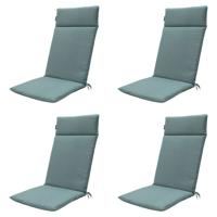 Kussen hoog 50x120 Zilver eco natuurlijke buitenafwerking (4 stuks) Madison - Madison