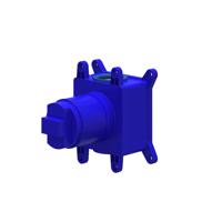 Inbouwbox IVY tbv Inbouw Douchemengkraan Donker Blauw