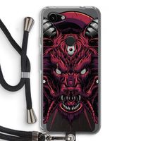 Hell Hound and Serpents: Pixel 3a Transparant Hoesje met koord