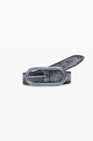 GRIJZE LEREN RIEM - MATERIAL FINISHES - 95