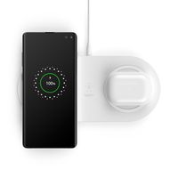 Belkin BOOST↑CHARGE Qi Dual Draadloze oplader - 2 x 10W - Wit - thumbnail