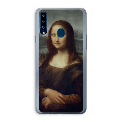 Mona Lisa: Samsung Galaxy A20s Transparant Hoesje