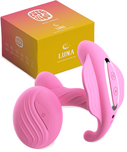 PureVibe® Luna Clitoris & G-Spot Vibrator - Roze