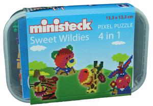Ministeck Sweet Wildies 4in1 - Plastic Box - 500pcs