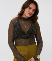 Ydence Top Finley Silver/Gold