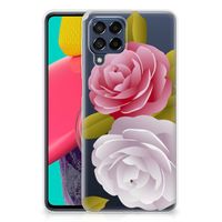 Samsung Galaxy M53 TPU Case Roses - thumbnail