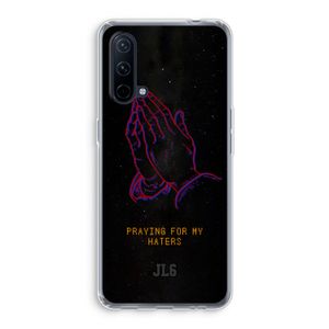 Praying For My Haters: OnePlus Nord CE 5G Transparant Hoesje