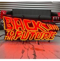 Back To The Future Neon Verlichting 80 x 39 cm - thumbnail