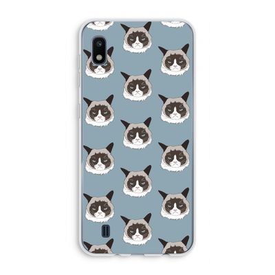 It's a Purrr Case: Samsung Galaxy A10 Transparant Hoesje
