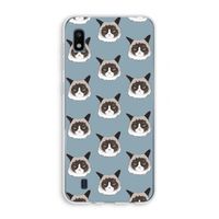 It's a Purrr Case: Samsung Galaxy A10 Transparant Hoesje