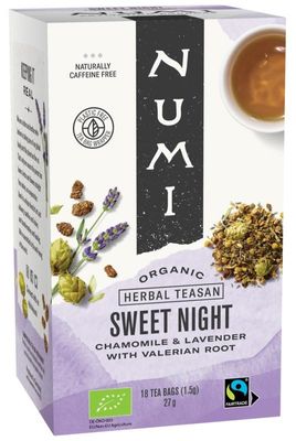 Numi Kruidenthee sweet night bio (18 Buideltjes)
