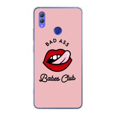 Badass Babes Club: Honor Note 10 Transparant Hoesje