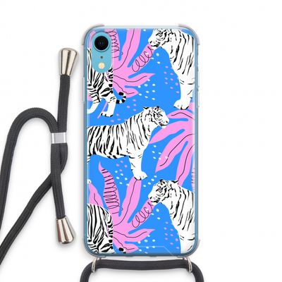 Tijger: iPhone XR Transparant Hoesje met koord
