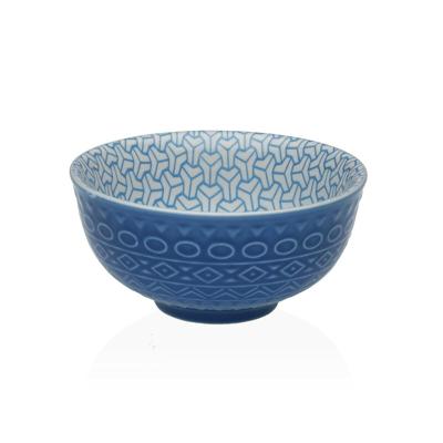 Aperitiefschaaltje Versa Blauw Keramisch Porselein 12,3 x 5,8 x 12,3 cm