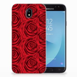 Samsung Galaxy J7 2017 | J7 Pro TPU Case Red Roses