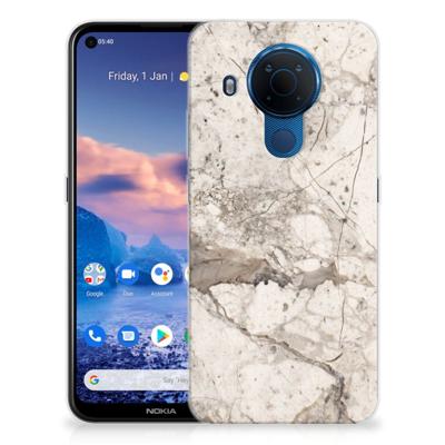 Nokia 5.4 | TPU | Siliconen hoesje | Marmer Beige